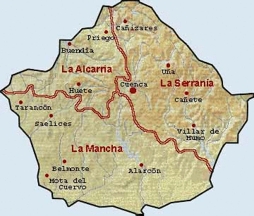 comarcas Cuenca